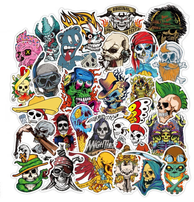 Виниловые наклейки стикеры Морские Пираты и Черепа на предметы 100 шт.
Виниловые наклейки стикеры Морские Пираты и Черепа на предметы 100 шт.