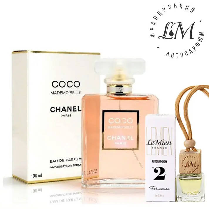 Автопарфюм LeMien LeMien №2 Chanel Coco Mademoiselle освежитель ароматизатор воздуха в машину
Автопарфюм LeMien LeMien №2 Chanel Coco Mademoiselle освежитель ароматизатор воздуха в машину