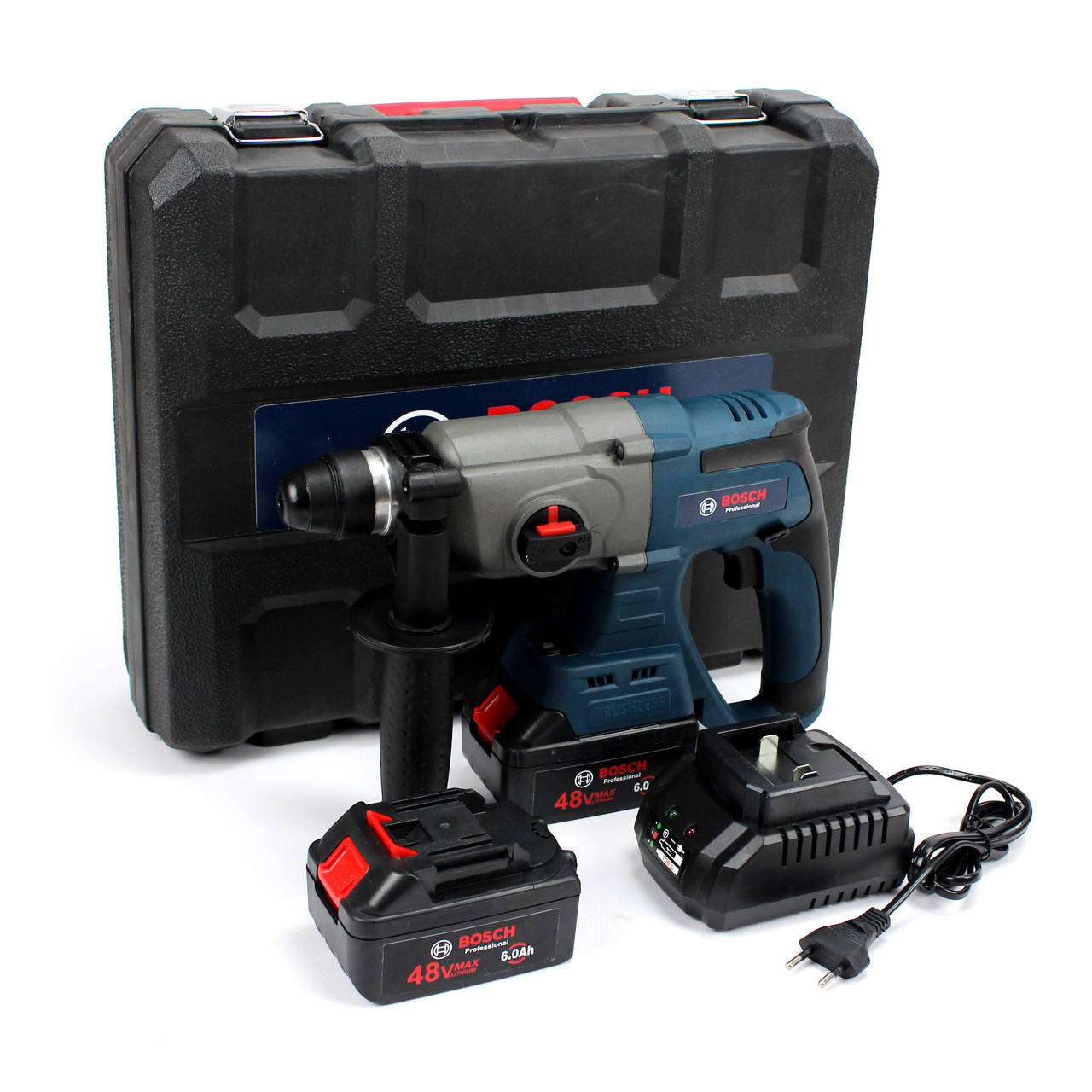 Аккумуляторный перфоратор Bosch GBH 48V-EC 48V 6 AH ударный перфоратор бош 2 аккумулятора FS
Аккумуляторный перфоратор Bosch GBH 48V-EC 48V 6 AH ударный перфоратор бош 2 аккумулятора FS