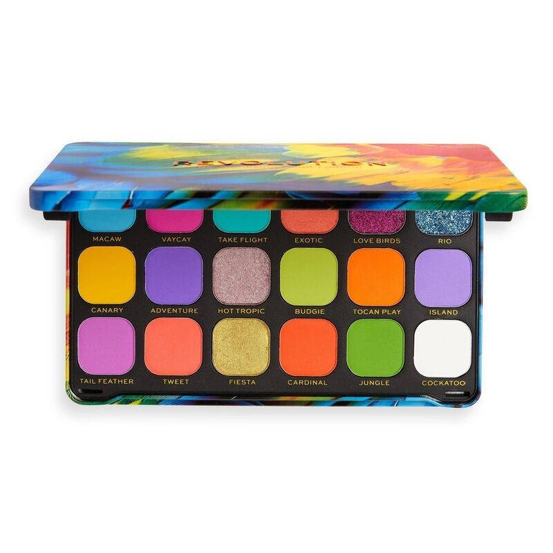 Палетка теней для век MAKEUP REVOLUTION Eyeshadow Palette Forever Flawless Birds Of Paradise
Палетка теней для век MAKEUP REVOLUTION Eyeshadow Palette Forever Flawless Birds Of Paradise