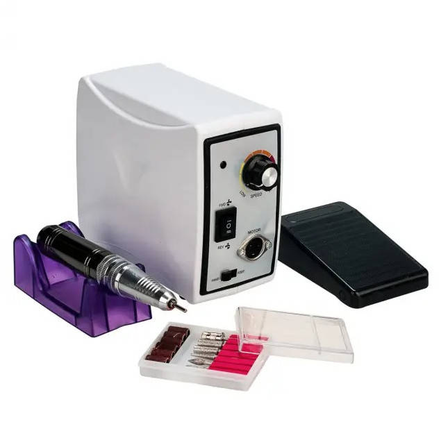 Фрезер для маникюра Nail Drill WT-ZS-701/45W 45000 об/мин Белый
Фрезер для маникюра Nail Drill WT-ZS-701/45W 45000 об/мин Белый