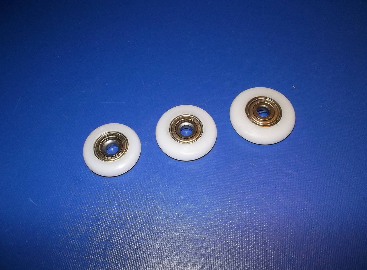 Ролики на подшипнике 19мм, 23мм,25мм,27мм 
Ролики на подшипнике 19мм, 23мм,25мм,27мм