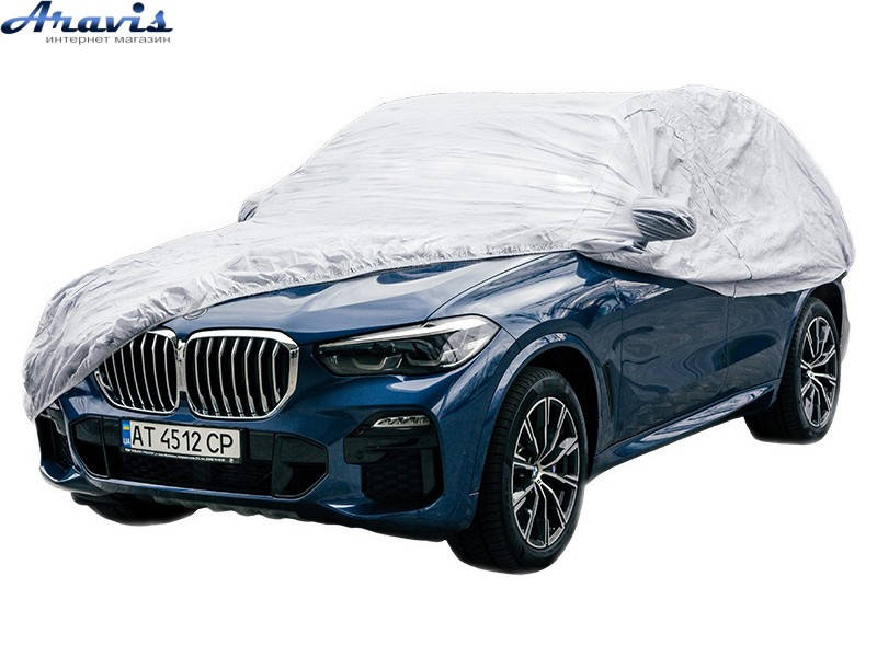 Тент на машину без основы Джип Минивен M Elegant 100271 440x185x145см карман под зеркало в сумке
Тент на машину без основы Джип Минивен M Elegant 100271 440x185x145см карман под зеркало в сумке