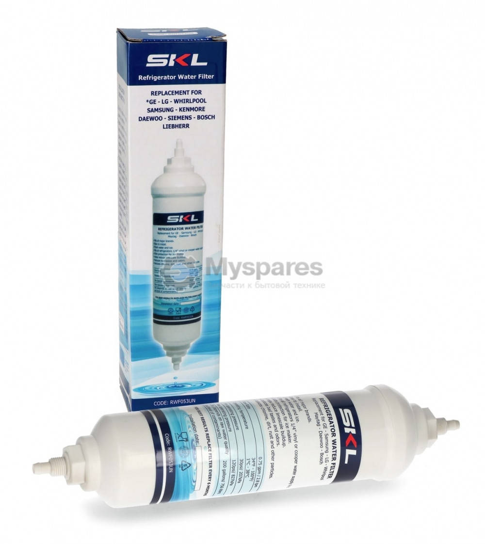 Водный фильтр холодильника Samsung DA29-10105J HAFEX/EXP Aqua-Pure Whirlpool 481281718629 SKL RWF053UN
Водный фильтр холодильника Samsung DA29-10105J HAFEX/EXP Aqua-Pure Whirlpool 481281718629 SKL RWF053UN