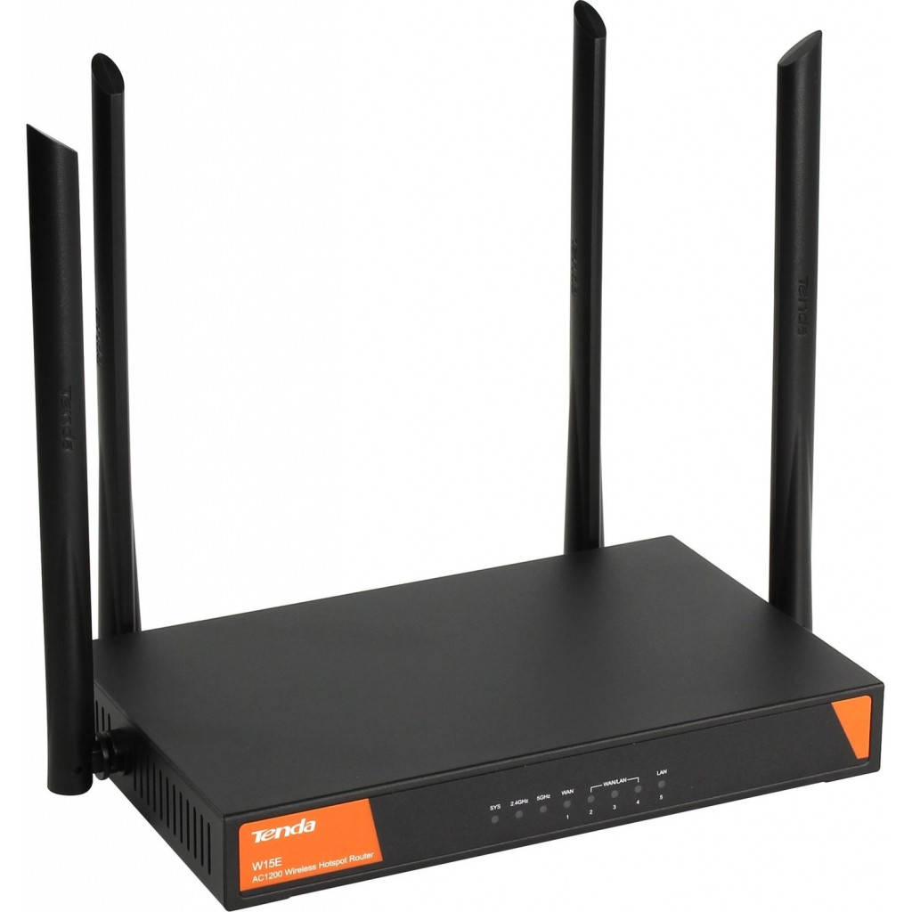 WIFI маршрутизатор TENDA W15E черный для дома и офиса мощный, гигабитный |вай-фай, роутер тенда W15E
WIFI маршрутизатор TENDA W15E черный для дома и офиса мощный, гигабитный |вай-фай, роутер тенда W15E