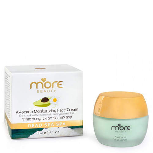 Увлажняющий крем для лица с маслом авокадо и ромашкой More Beauty Avocado Moisturizing Face Cream 50 мл
Увлажняющий крем для лица с маслом авокадо и ромашкой More Beauty Avocado Moisturizing Face Cream 50 мл