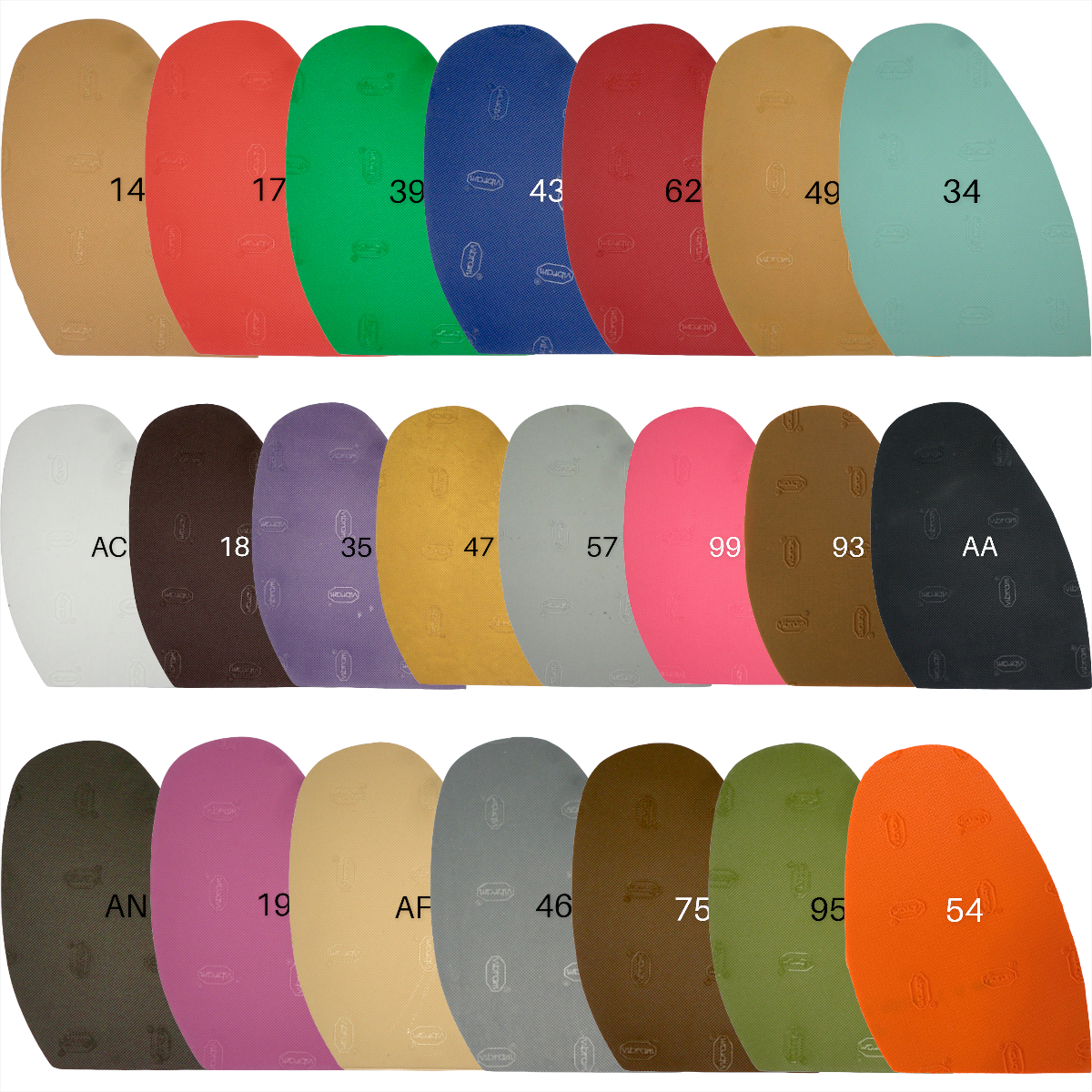 Профилактика Vibram 7373 TEQUILGEMMA TOP (22 цвета на выбор, р. 150х105 мм, т. 1 мм) 
Профилактика Vibram 7373 TEQUILGEMMA TOP (22 цвета на выбор, р. 150х105 мм, т. 1 мм)