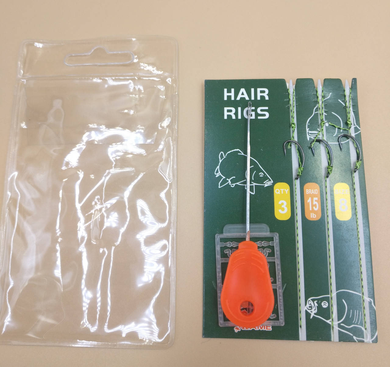 Поводок под бойлы Kame Hair rigs 3шт с зацепом
Поводок под бойлы Kame Hair rigs 3шт с зацепом