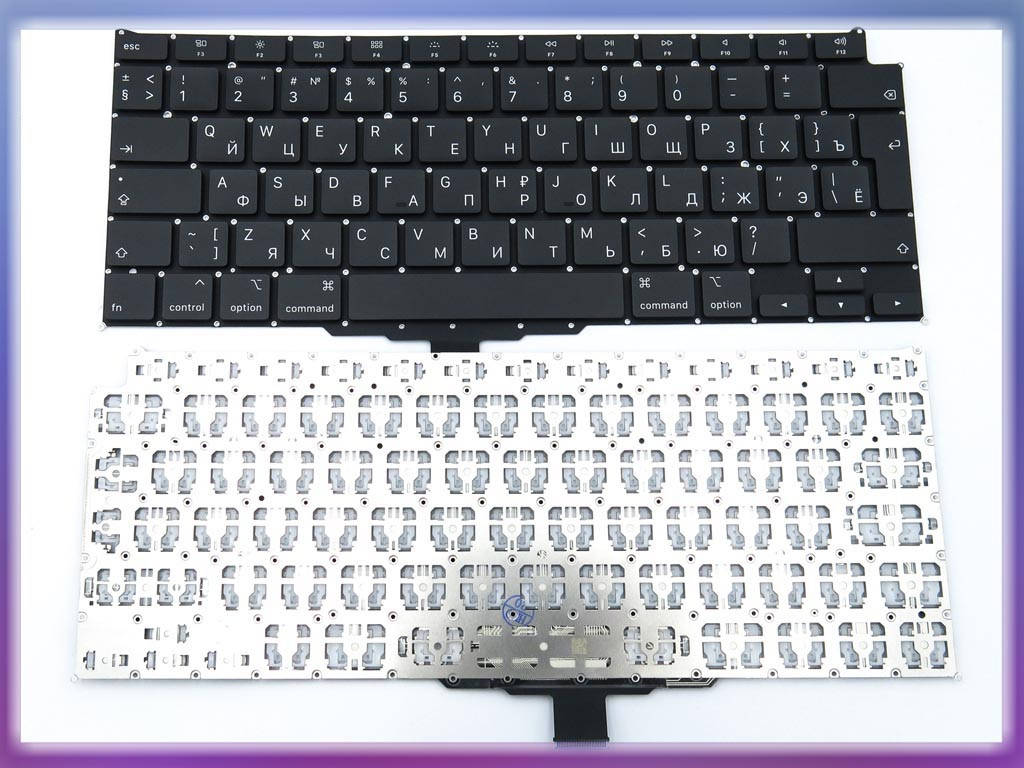 Клавиатура для APPLE A2179 MacBook Air 13" (2020, 2021) (RU, Big Enter) Original., Черный 
Клавиатура для APPLE A2179 MacBook Air 13" (2020, 2021) (RU, Big Enter) Original., Черный