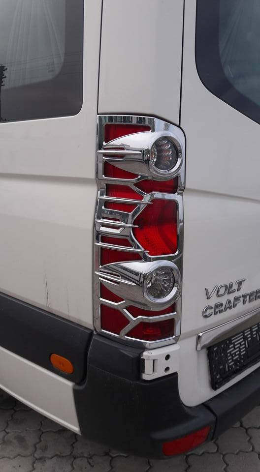 Накладки на стопы (2 шт, пласт) Volkswagen Crafter 2006-2017 гг. TSR Накладки на фонари Фольксваген Крафтер
Накладки на стопы (2 шт, пласт) Volkswagen Crafter 2006-2017 гг. TSR Накладки на фонари Фольксваген Крафтер