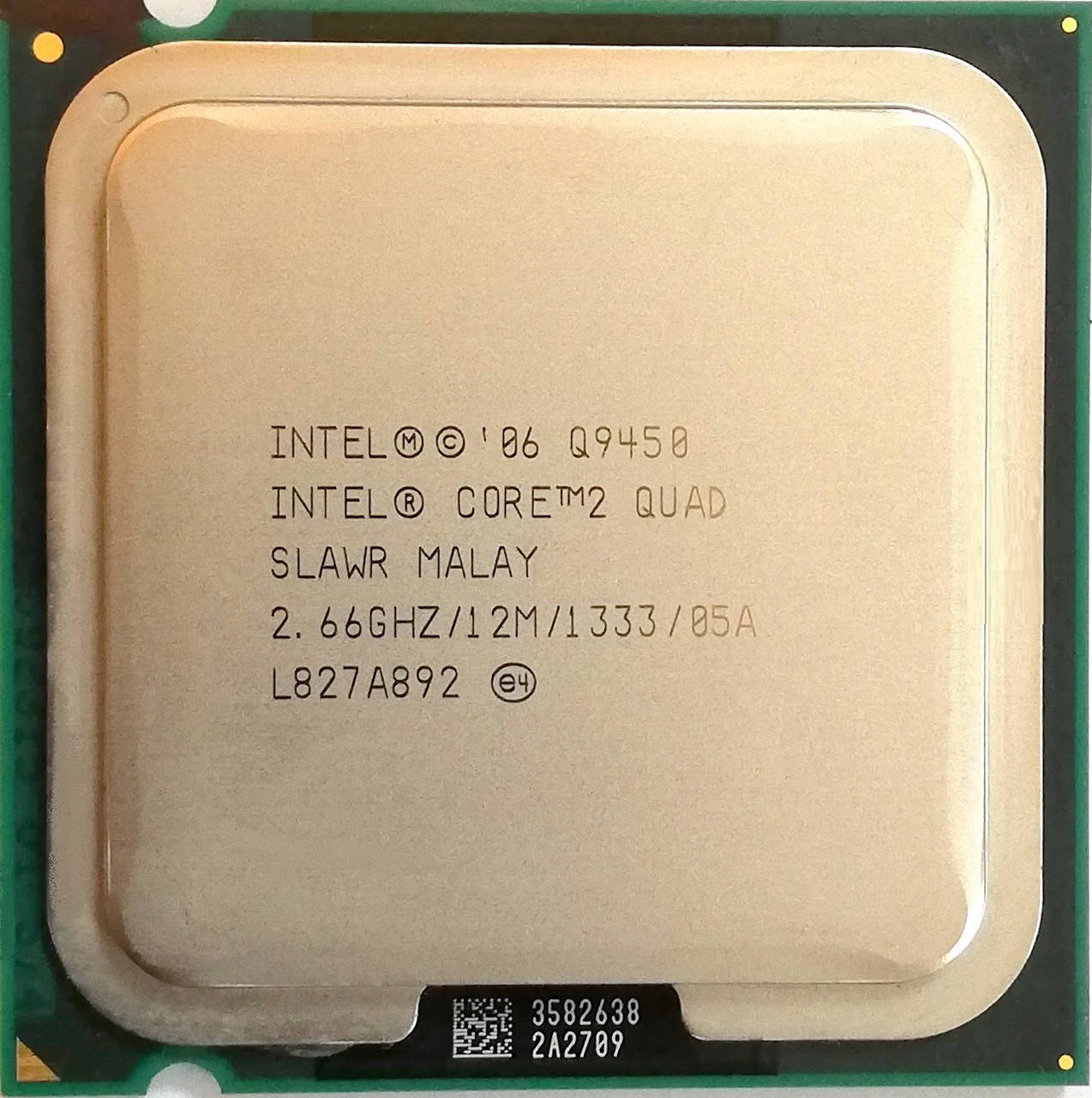 Процессор Intel Core 2 Quad Q9450 C1 SLAWR 2.66GHz 12M Cache 1333 MHz FSB Socket 775 Б/У
Процессор Intel Core 2 Quad Q9450 C1 SLAWR 2.66GHz 12M Cache 1333 MHz FSB Socket 775 Б/У