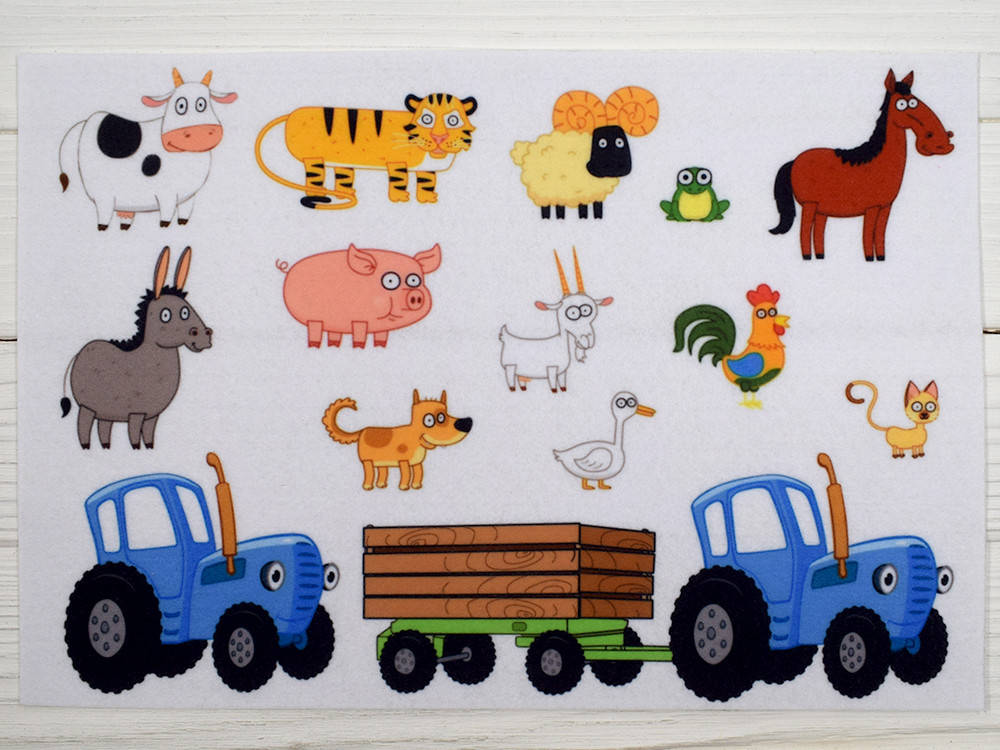 Фетр с принтом "Синий Трактор" (Корейский жесткий 1,2 мм)
Фетр с принтом "Синий Трактор" (Корейский жесткий 1,2 мм)