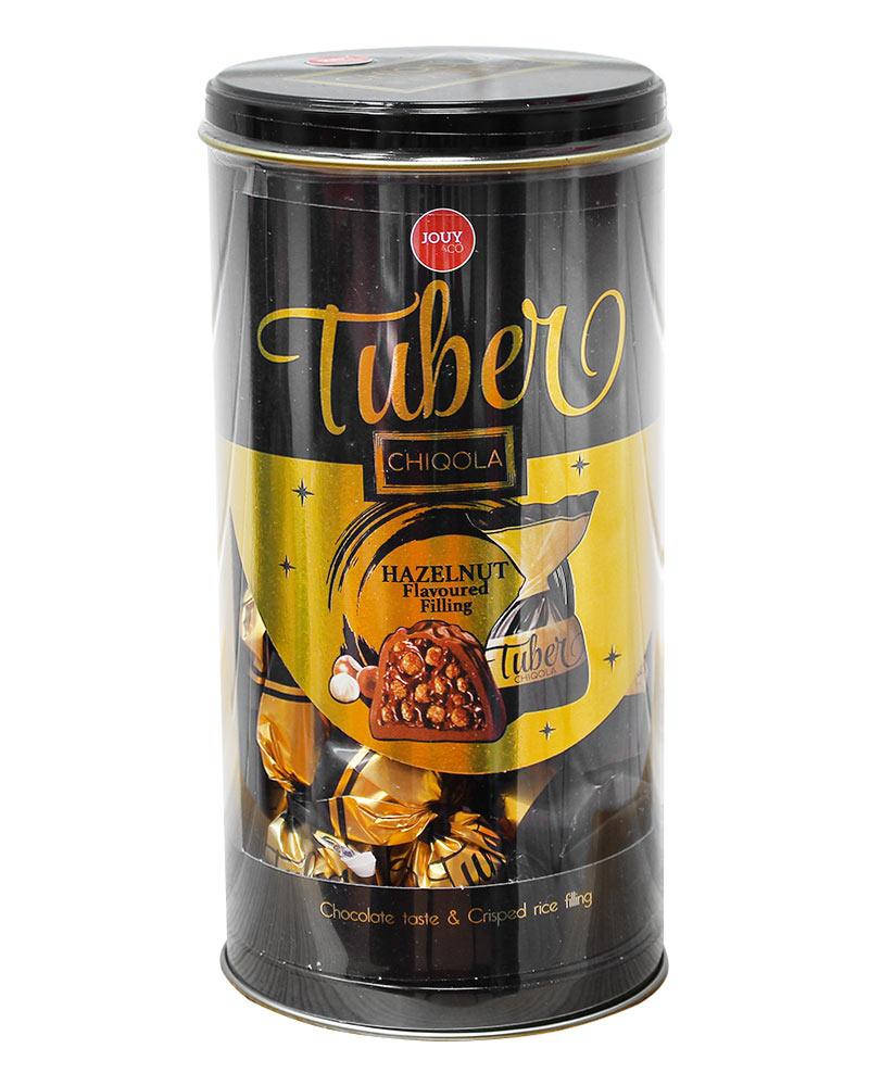 Конфеты трюфель шоколадные с ореховым кремом и хрустящим рисом JOUY & CO Tuber Chiqola Hazelnut, 300 г
Конфеты трюфель шоколадные с ореховым кремом и хрустящим рисом JOUY & CO Tuber Chiqola Hazelnut, 300 г
