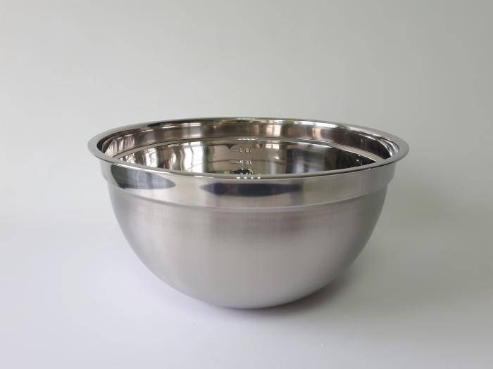Миска кухонная для миксера из нержавеющей стали глубокая матовая D 32 cm H 16 cm 8,3 л Нержавейка высший сорт
Миска кухонная для миксера из нержавеющей стали глубокая матовая D 32 cm H 16 cm 8,3 л Нержавейка высший сорт