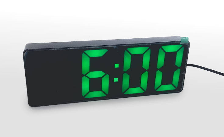 Годинник USB з Термометром Електронне Табло LED Великі Цифри
Годинник USB з Термометром Електронне Табло LED Великі Цифри