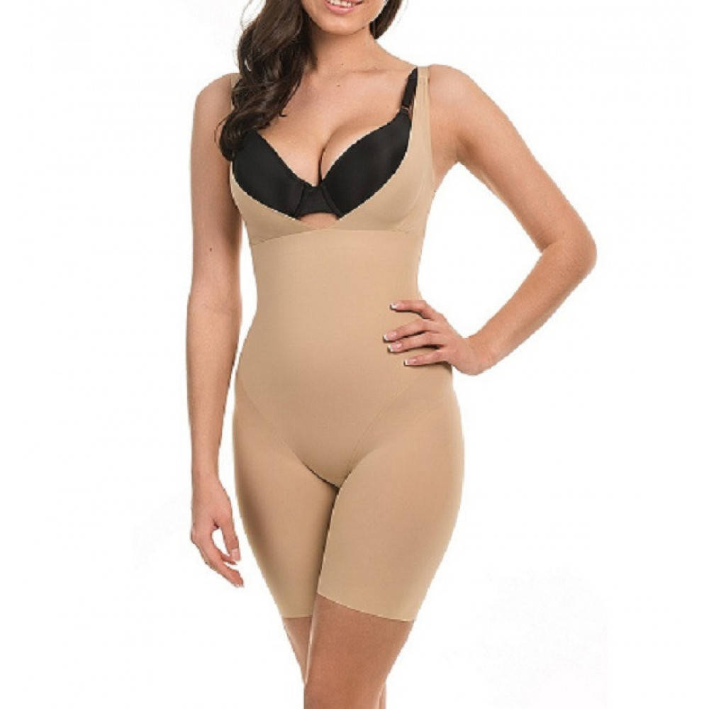 Комбидресс женский Slim Shapewear Корректирующее утягивающее белье для фигуры (Размер S/M) Бежевый
Комбидресс женский Slim Shapewear Корректирующее утягивающее белье для фигуры (Размер S/M) Бежевый