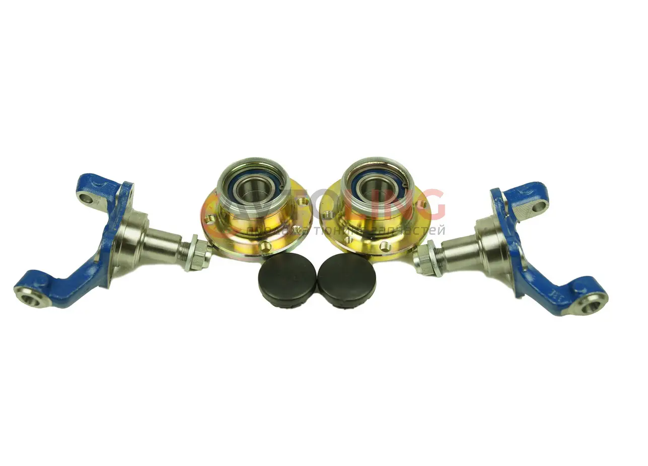 Ступичный узел ВАЗ 2101 усиленный комплект с двухрядным нерегул. подшипником 
Ступичный узел ВАЗ 2101 усиленный комплект с двухрядным нерегул. подшипником