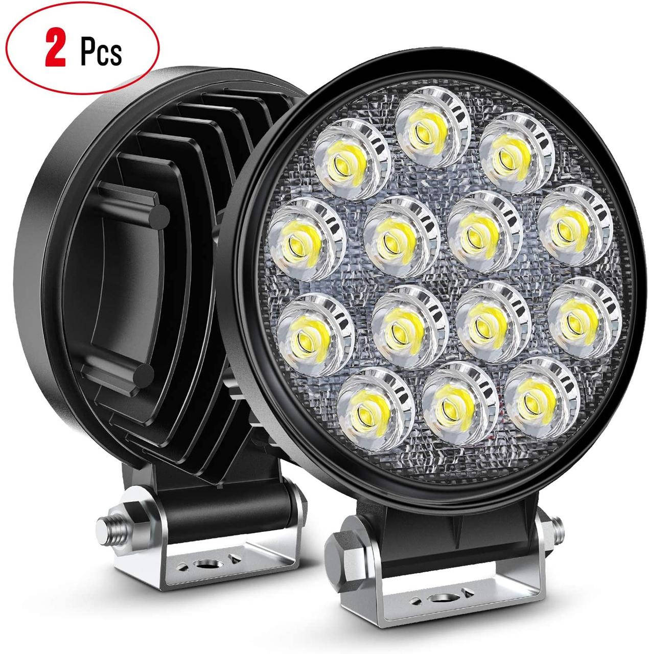 Nilight LED Pods 2Pcs 4.5Inch 42W 4200LM Круглый прожектор Off Road Lights Противотуманные фары LED
Nilight LED Pods 2Pcs 4.5Inch 42W 4200LM Круглый прожектор Off Road Lights Противотуманные фары LED