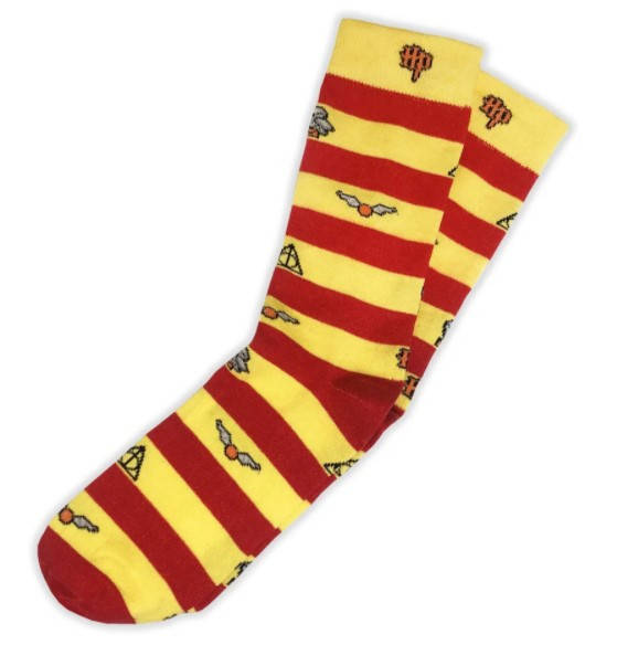 Носки Гарри Поттер Harry Potter полосатые Снитч 
Носки Гарри Поттер Harry Potter полосатые Снитч