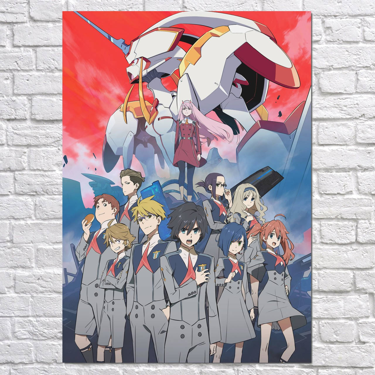 Плакат "Милый во Франкcе, главные герои, Darling in the Franxx" (артикул 1843) 60, Матовая, 43
Плакат "Милый во Франкcе, главные герои, Darling in the Franxx" (артикул 1843) 60, Матовая, 43
