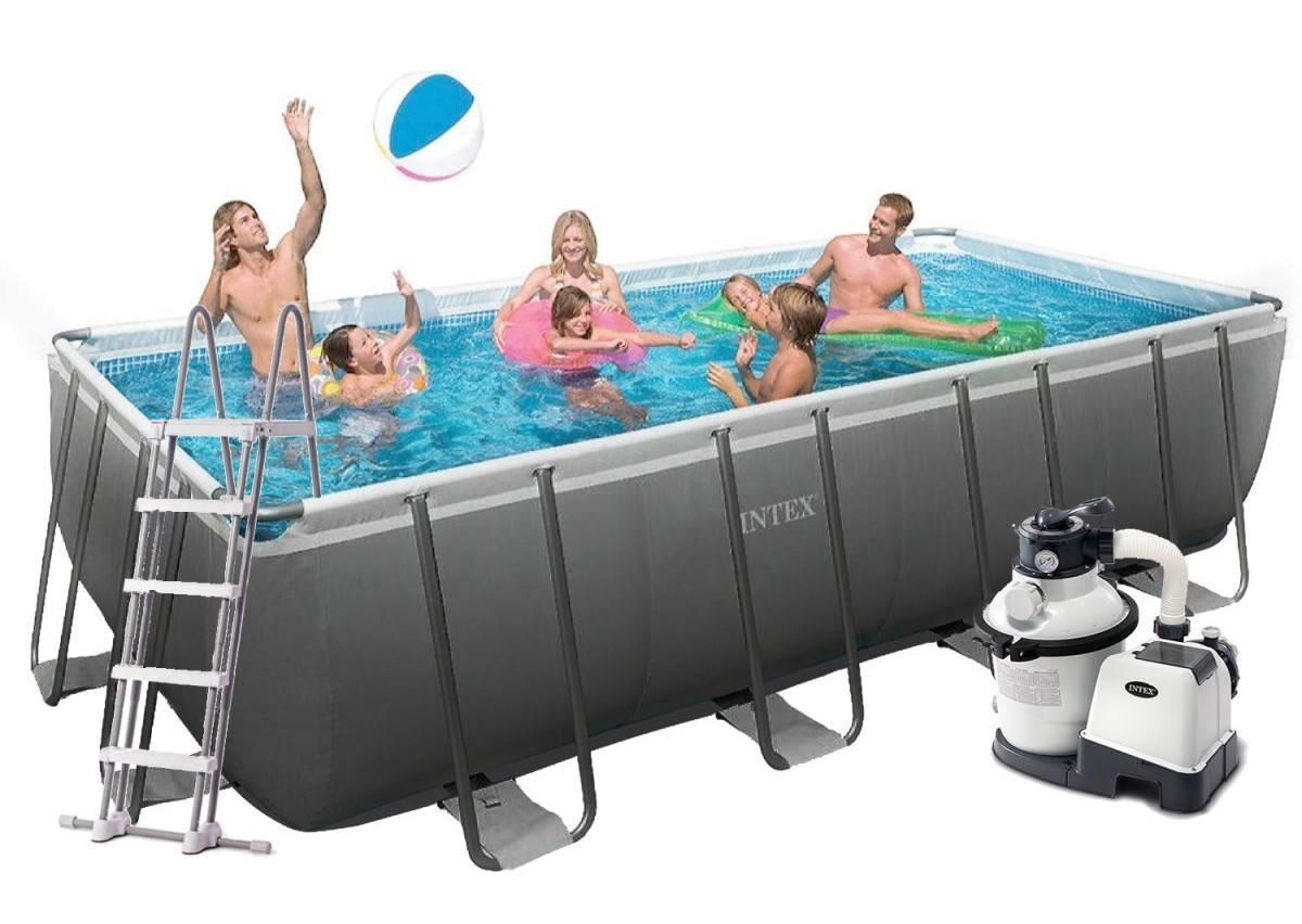 Каркасный бассейн Intex 26356, 549*274*132 см, лестница, тент, насос (4500 л/ч), подстилка
Каркасный бассейн Intex 26356, 549*274*132 см, лестница, тент, насос (4500 л/ч), подстилка