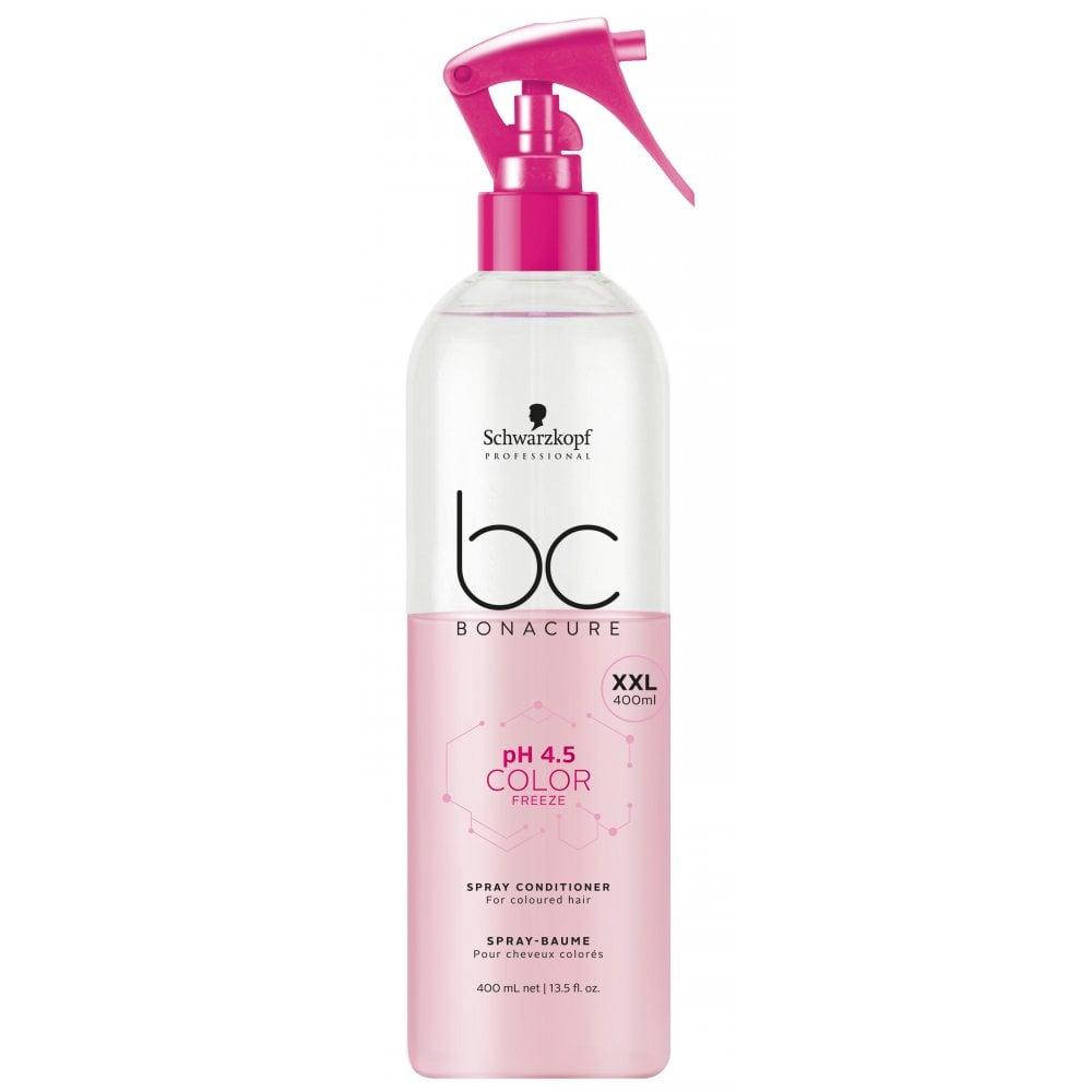 Спрей-кондиционер для окрашенных волос SCHWARZKOPF BC Color Freeze Spray Conditioner 400 мл
Спрей-кондиционер для окрашенных волос SCHWARZKOPF BC Color Freeze Spray Conditioner 400 мл