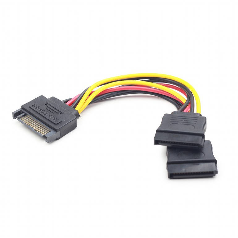 Переходник питания 1xSATA (M) - 2xSATA (F) прямой разъём Cablexpert CC-SATAM2F-01 кабель 15см новый
Переходник питания 1xSATA (M) - 2xSATA (F) прямой разъём Cablexpert CC-SATAM2F-01 кабель 15см новый