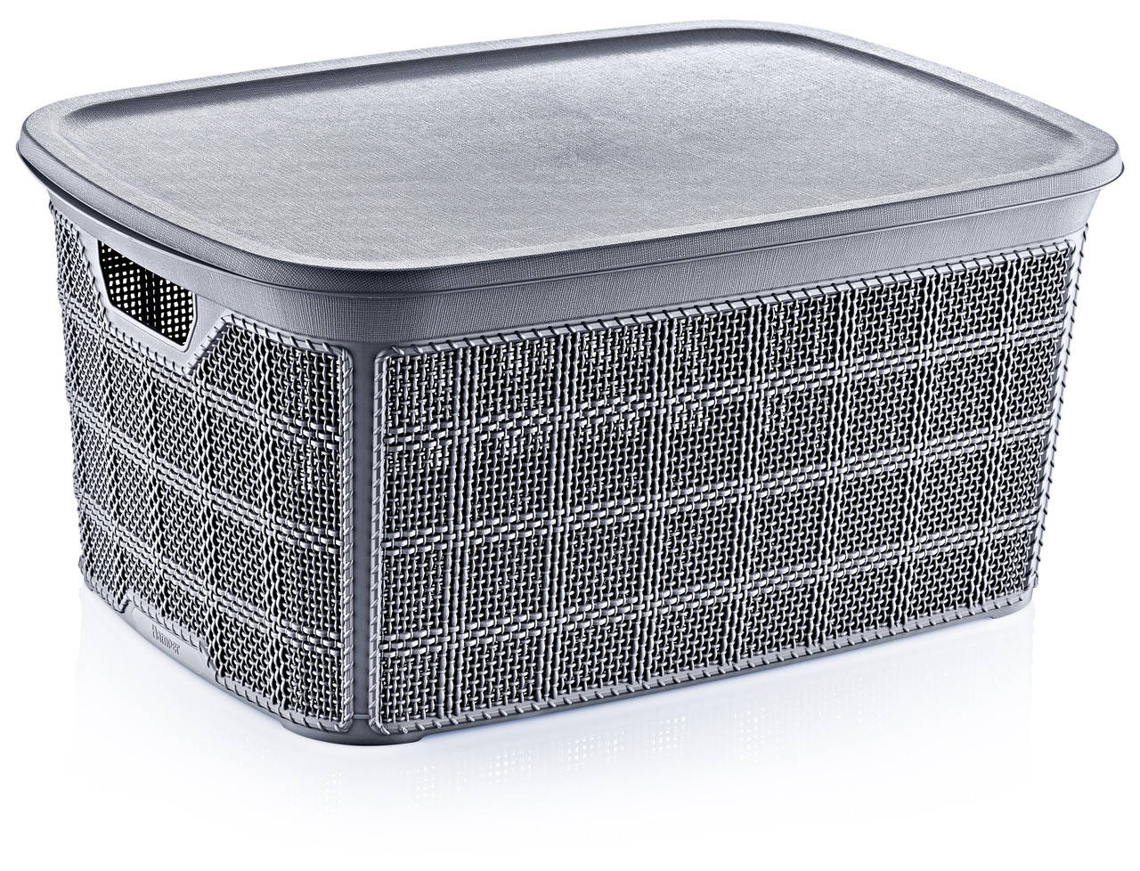 Корзина для мелочей прямоугольная с крышкой с ручками"JUTE" (27*19*12 см) 5 л., AKAY Plastik Турция АК-600, Разные цвета 
Корзина для мелочей прямоугольная с крышкой с ручками"JUTE" (27*19*12 см) 5 л., AKAY Plastik Турция АК-600, Разные цвета