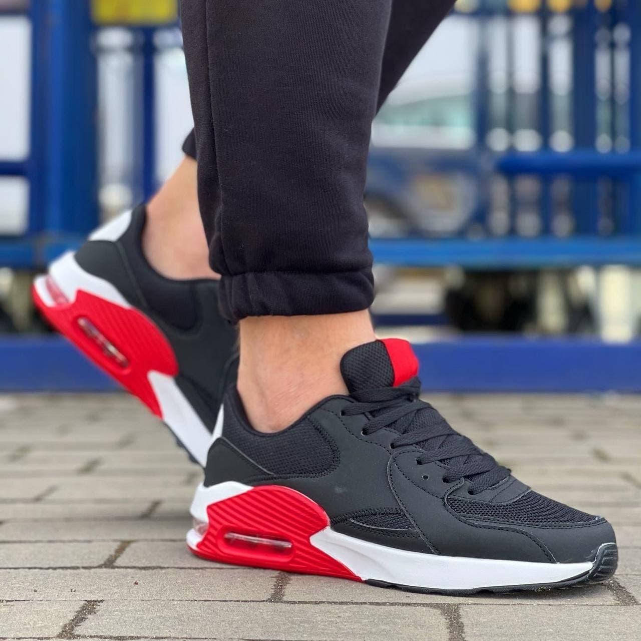 Мужские демисезонные кроссовки в стиле Nike Air Max 90 с красными вставками Размер 43, Красный
Мужские демисезонные кроссовки в стиле Nike Air Max 90 с красными вставками Размер 43, Красный