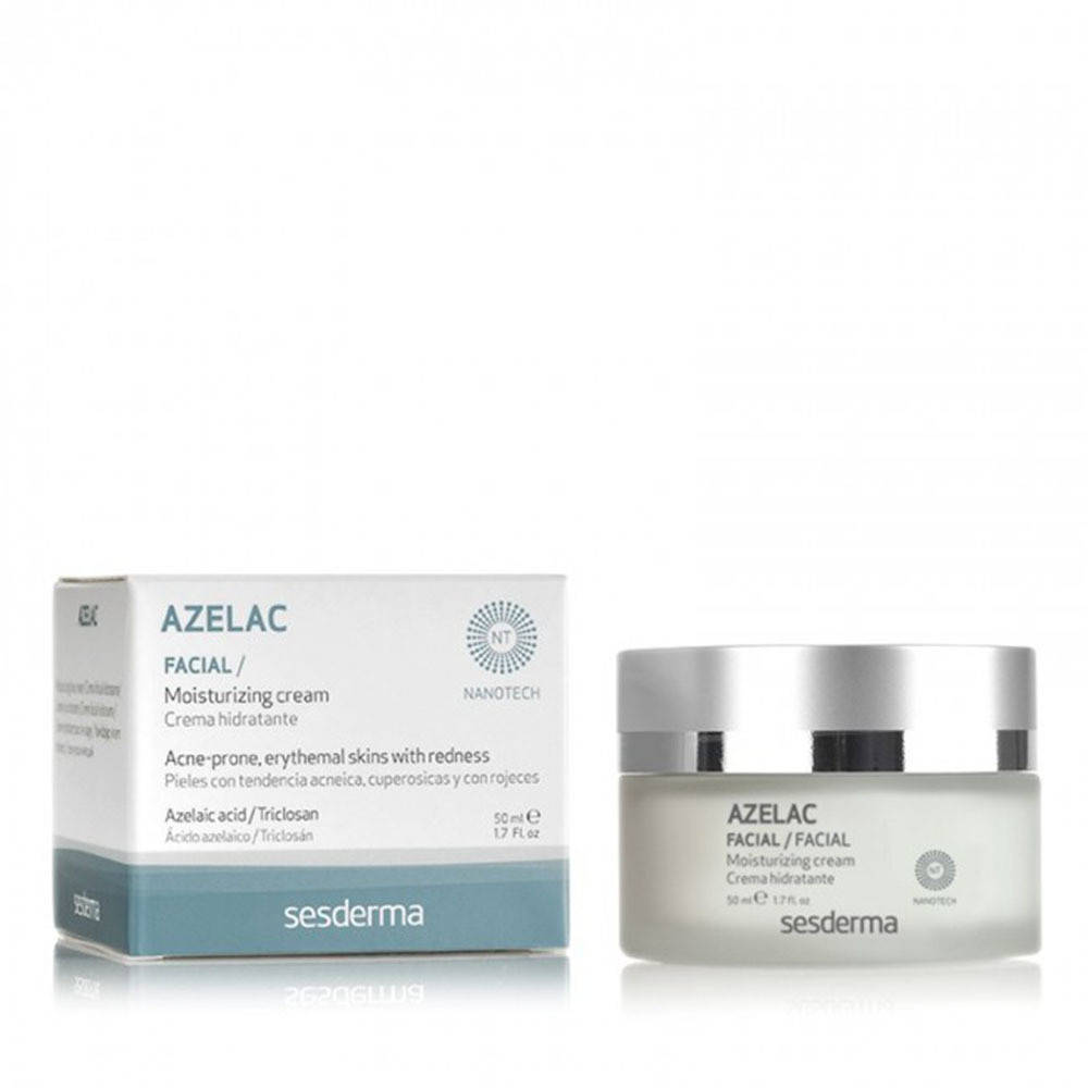 Увлажняющий крем для лица с азелаиновой кислотой SeSDerma Azelac Moisturizing Facial Cream
Увлажняющий крем для лица с азелаиновой кислотой SeSDerma Azelac Moisturizing Facial Cream
