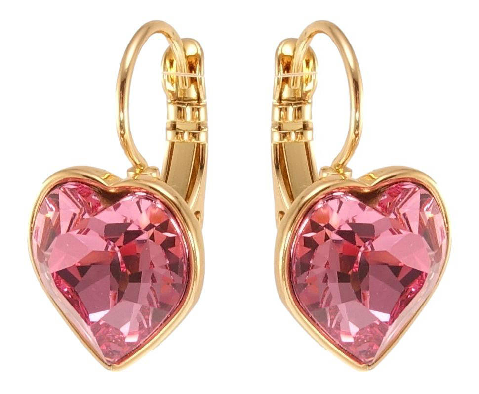 Серьги Xuping Позолота 18K с кр-ми Swarovski французский замок "Кристальное сердце Rose на дужке"
Серьги Xuping Позолота 18K с кр-ми Swarovski французский замок "Кристальное сердце Rose на дужке"