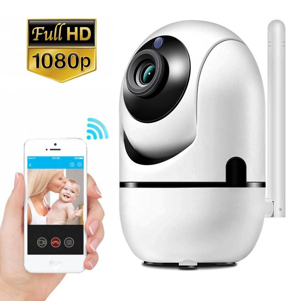 Беспроводная поворотная Smart IP-камера видеоняня Y13G 2Mp Full HD 1080p с датчиком слежения и ночным видением, Белый
Беспроводная поворотная Smart IP-камера видеоняня Y13G 2Mp Full HD 1080p с датчиком слежения и ночным видением, Белый