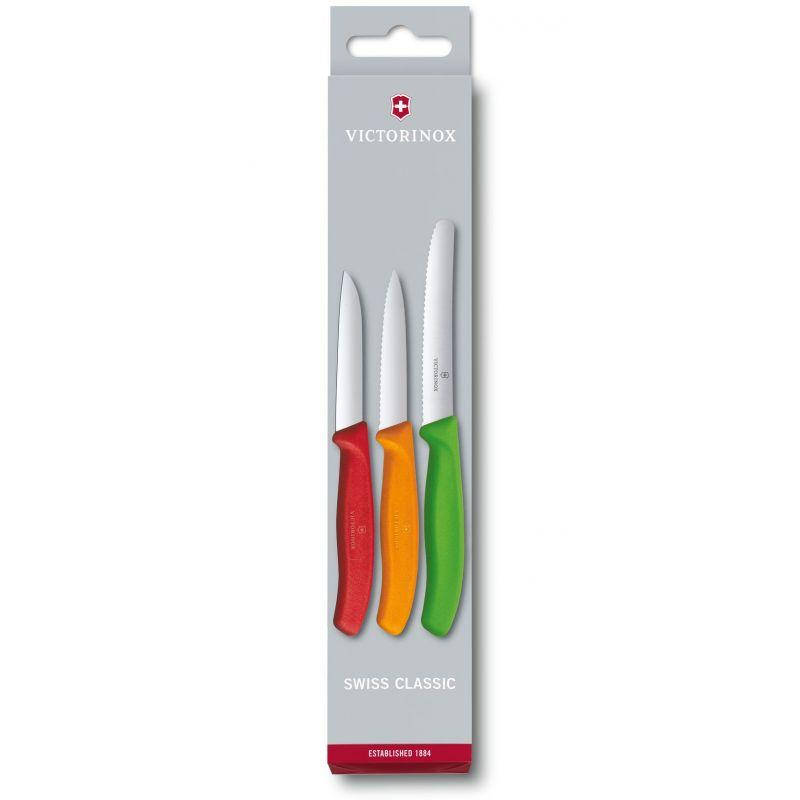 Набор кухонный Victorinox SwissClassic Paring Set 3 ножа с цветными ручками (Vx67116.32)
Набор кухонный Victorinox SwissClassic Paring Set 3 ножа с цветными ручками (Vx67116.32)