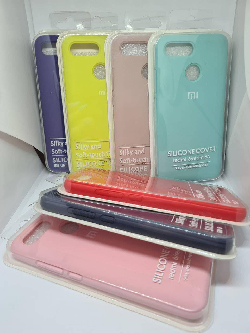 TPU чехол накладка бампер Silicone Cover Full Protective для Xiaomi (Ксиоми) RedMi 6, Разные цвета
TPU чехол накладка бампер Silicone Cover Full Protective для Xiaomi (Ксиоми) RedMi 6, Разные цвета