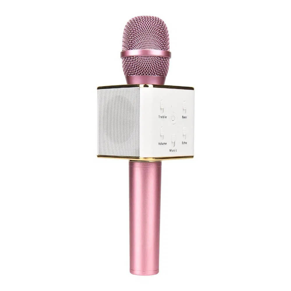 Микрофон караоке для детей беспроводной Q7 Розовый Rose USB Bluetooth с чехлом Игрушка микрофон с динамиком
Микрофон караоке для детей беспроводной Q7 Розовый Rose USB Bluetooth с чехлом Игрушка микрофон с динамиком