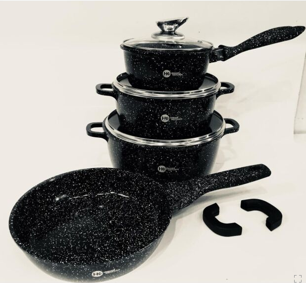Набор кастрюль немецкого качества с антипригарным покрытием из гранита Higher Kitchen HK-307 черный, Разные цвета
Набор кастрюль немецкого качества с антипригарным покрытием из гранита Higher Kitchen HK-307 черный, Разные цвета