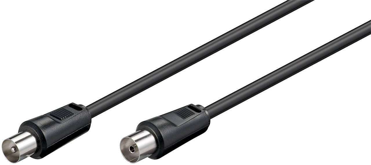 Кабель антенний-подовжувач RF:Coaxial M/F 0.5m Goobay 75 Ohm D=5.0mm 2xShielded 70dB Черный(75.01.1509)
Кабель антенний-подовжувач RF:Coaxial M/F 0.5m Goobay 75 Ohm D=5.0mm 2xShielded 70dB Черный(75.01.1509)