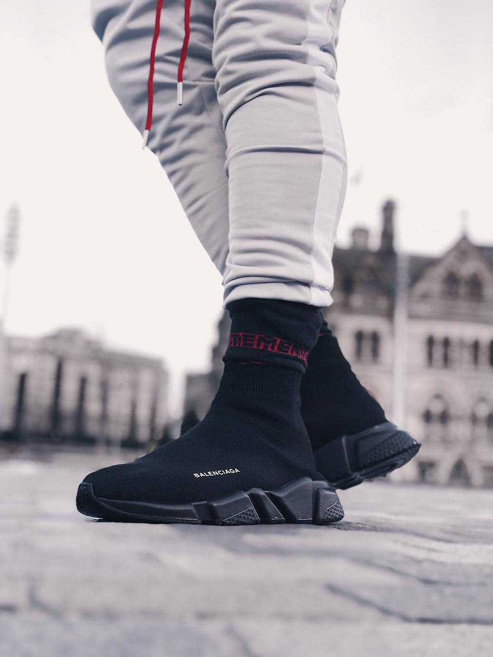 Женские кроссовки Balenciaga Speed Trainer Black Баленсиага Спид Трейнер Черные 39, Черный
Женские кроссовки Balenciaga Speed Trainer Black Баленсиага Спид Трейнер Черные 39, Черный