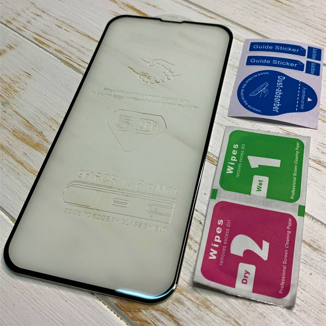 Защитное стекло для iPhone 13 Pro Max Strong 5D чёрное, Прозрачный
Защитное стекло для iPhone 13 Pro Max Strong 5D чёрное, Прозрачный