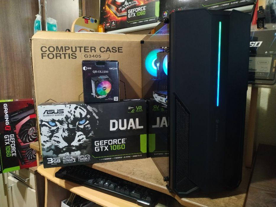 Мощный игровой компьютер Intel Core I7 3770, GTX1060, 8GB, SSD 120GB + 500GB GAMING PC ПК
Мощный игровой компьютер Intel Core I7 3770, GTX1060, 8GB, SSD 120GB + 500GB GAMING PC ПК