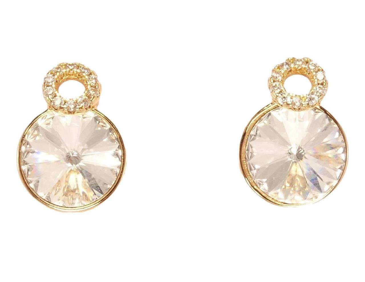 Серьги Xuping Позолота 18K с кристаллами Swarovski гвоздики "Граненый Куполообразный Кристалл и Круг Цирконий"
Серьги Xuping Позолота 18K с кристаллами Swarovski гвоздики "Граненый Куполообразный Кристалл и Круг Цирконий"