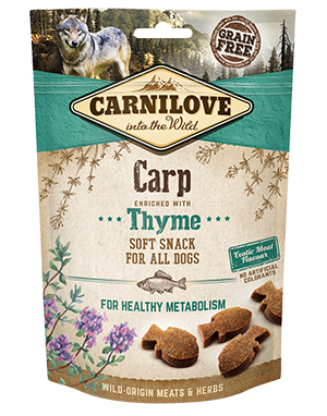 Carnilove Dog Semi 200 г - полувлажное лакомство для собак 
Carnilove Dog Semi 200 г - полувлажное лакомство для собак