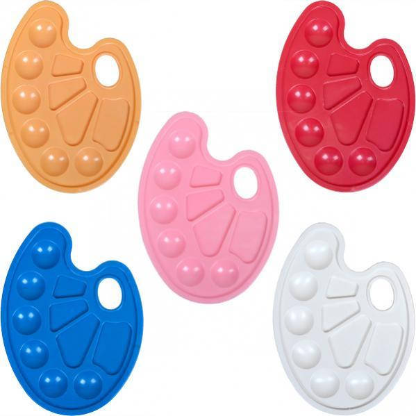 Палитра пластиковая перламутровая на 10 цветов 
Палитра пластиковая перламутровая на 10 цветов