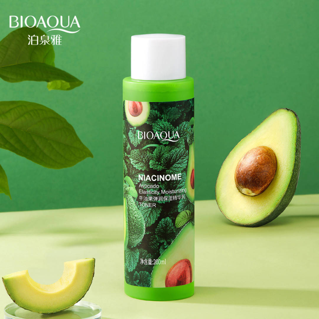 Укрепляющий Тонер Bioaqua с Авокадо и Ниацинамидом Niacinome Avokado Toner увлажняющий, осветляющий, 200ml
Укрепляющий Тонер Bioaqua с Авокадо и Ниацинамидом Niacinome Avokado Toner увлажняющий, осветляющий, 200ml