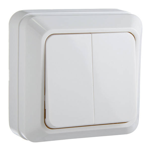 Выключатель 2-клавишный АСКО-УКРЕМ Ct-W белый (BЗ10-2-0-Ct-W)
Выключатель 2-клавишный АСКО-УКРЕМ Ct-W белый (BЗ10-2-0-Ct-W)