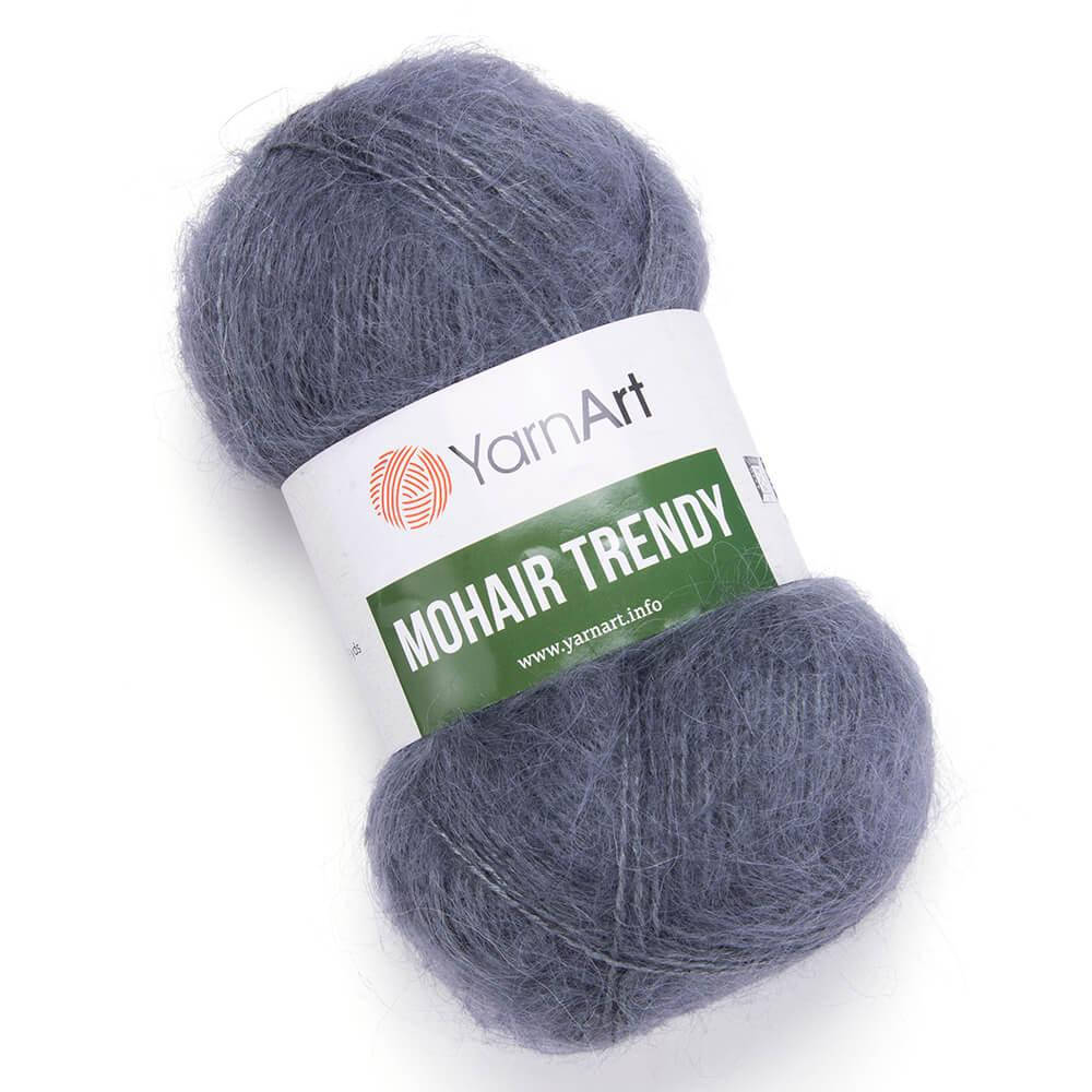 YarnArt Mohair Trendy (ЯрнАрт Мохер Тренди) № 114 серый (Пряжа мохер, нитки для вязания)
YarnArt Mohair Trendy (ЯрнАрт Мохер Тренди) № 114 серый (Пряжа мохер, нитки для вязания)