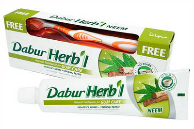 Зубна паста Дабур Нім 150 г, Dabur Herb’l Neem toothpaste + зубная щётка в подарок!, Аюрведа Здесь
Зубна паста Дабур Нім 150 г, Dabur Herb’l Neem toothpaste + зубная щётка в подарок!, Аюрведа Здесь