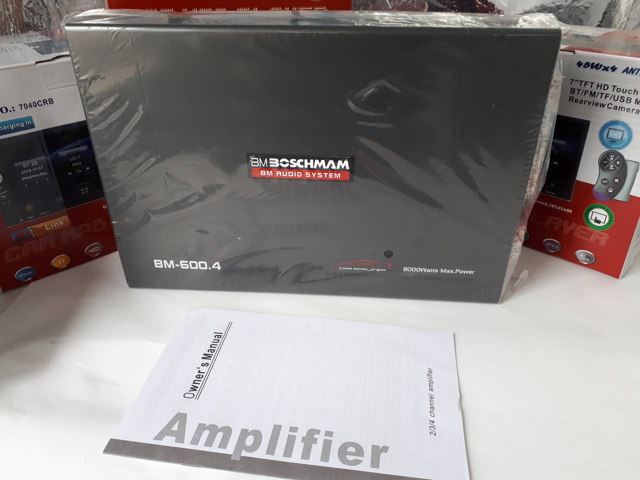 Автомобильный усилитель звука Boschmann 4-х канальный 8000w под сабвуфер на 4 канала выхода четырёхканальный
Автомобильный усилитель звука Boschmann 4-х канальный 8000w под сабвуфер на 4 канала выхода четырёхканальный