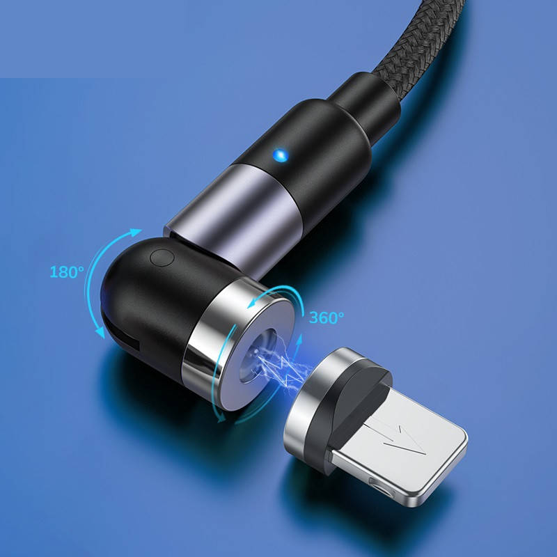 Магнитная зарядка для зарядки TOPK AM59 LED 1m 2.4A iPhone Lightning вращающийся на 360°. Черный
Магнитная зарядка для зарядки TOPK AM59 LED 1m 2.4A iPhone Lightning вращающийся на 360°. Черный
