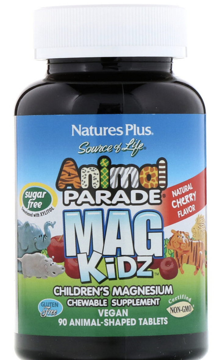 Nature's Plus, Source of Life, Animal Parade, MagKidz, магний для детей, с натуральным ароматизатором «вишня»
Nature's Plus, Source of Life, Animal Parade, MagKidz, магний для детей, с натуральным ароматизатором «вишня»